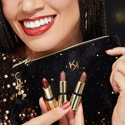 Holiday wonderlights creamy miniature lipstick gift set